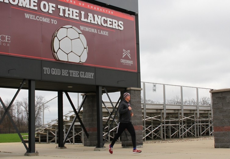 Soccer team runs around the clock, and the globe, to beat coronavirus