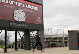 Soccer team runs around the clock, and the globe, to beat coronavirus