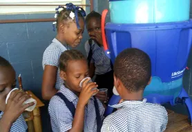 Haiti WASH program finds way forward after Hurricane Matthew