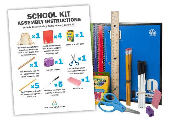 School Kit Assembly Signs