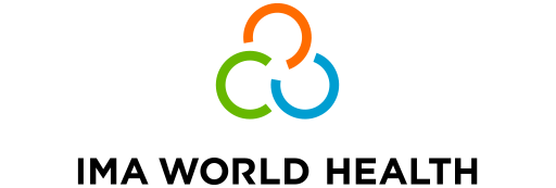Introducing the new IMA World Health logo