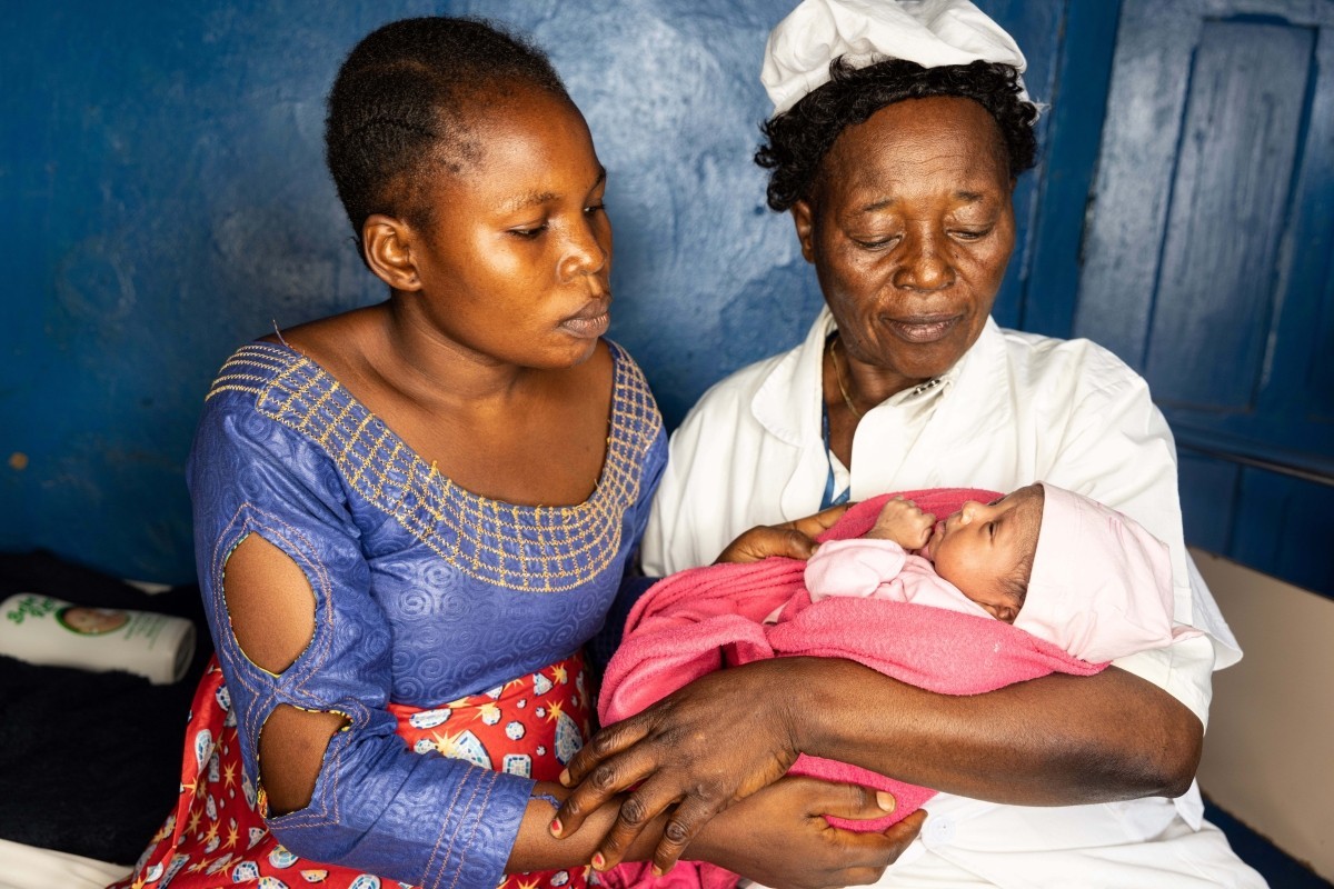 The IMA World Health-led SEMI project in the DRC supports maternal and child health