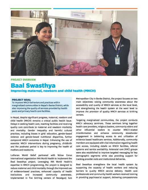 Baal Swasthya Project Overview