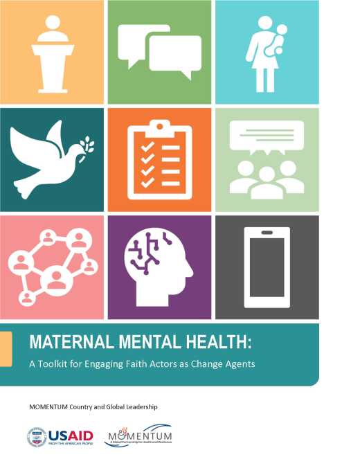 Maternal Mental Health: A Toolkit for Engaging Faith Actors as Change Agents