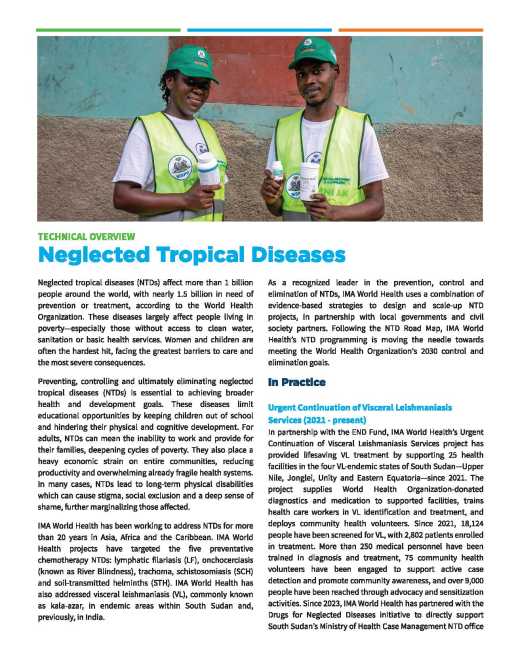 Neglected Tropical Diseases