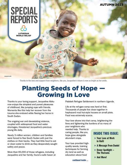 Autumn 2023 Special Reports