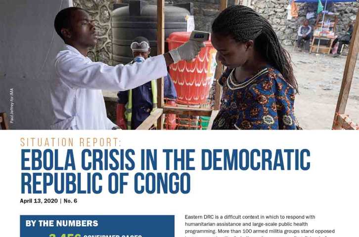 Ebola Crisis in the Democratic Republic of Congo Situation Report No. 6