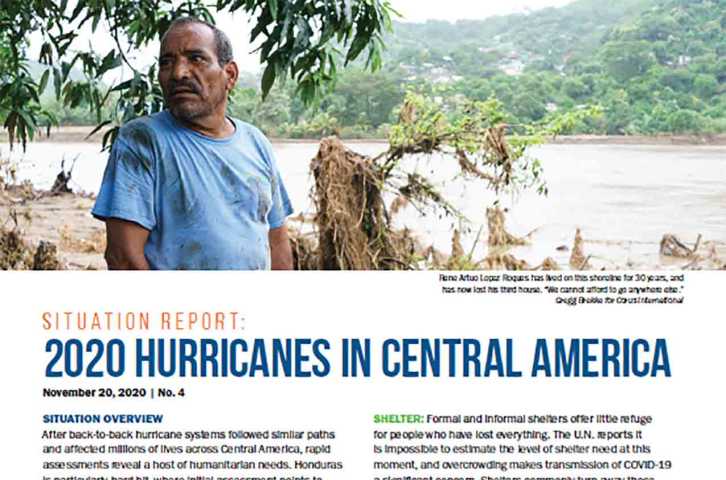 2020 Hurricanes in Central America Situation Report No. 4