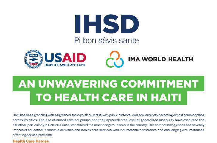 An Unwavering Commitment to Health Care in Haiti