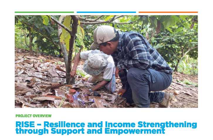 RISE – Resilience and Income Strengthening through Support and Empowerment 