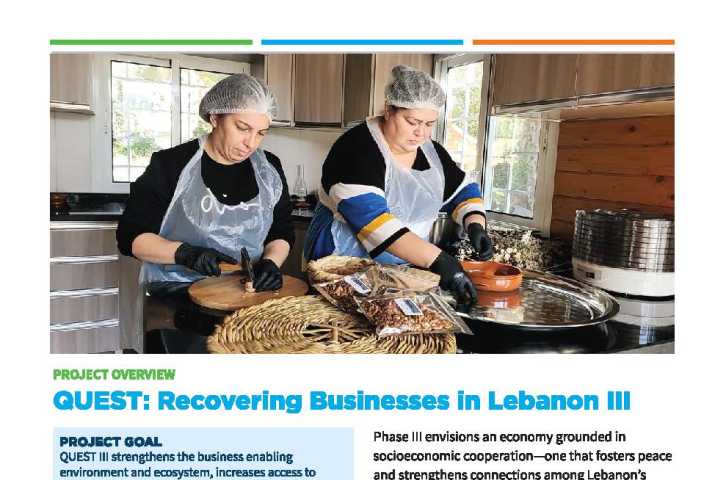 QUEST: Recovering Businesses in Lebanon III 