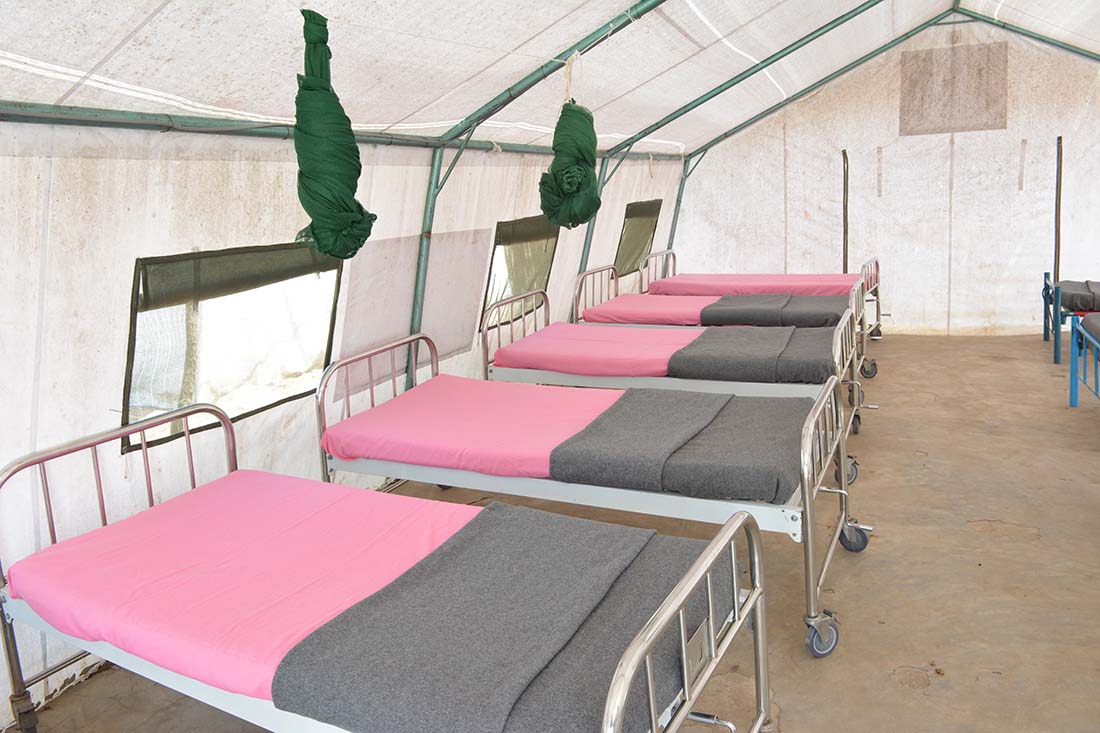 Mingkaman beds in South Sudan