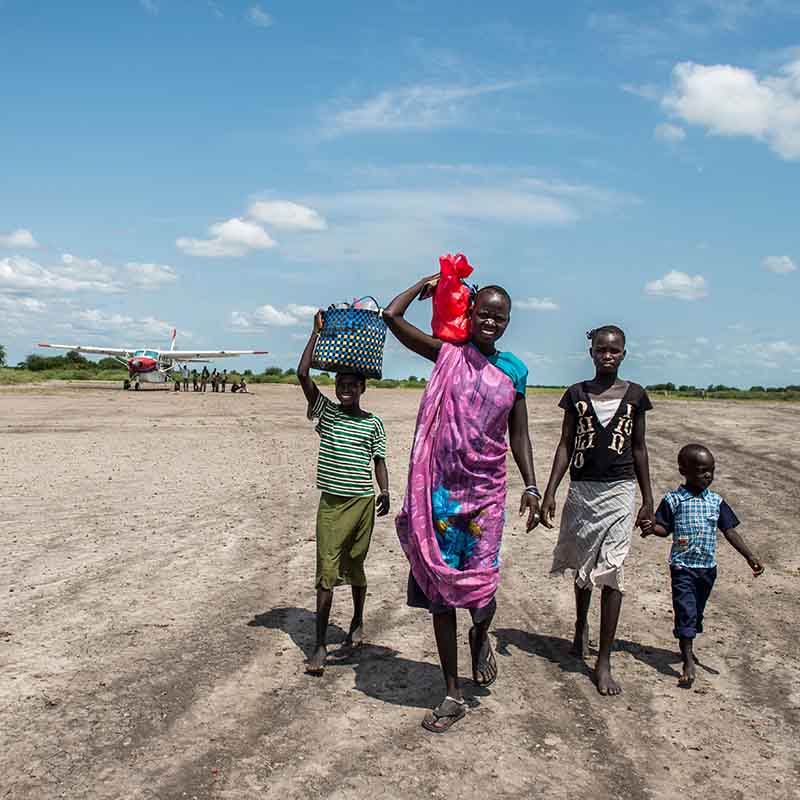Medical Needs IMA travels with displaced South Sudan people