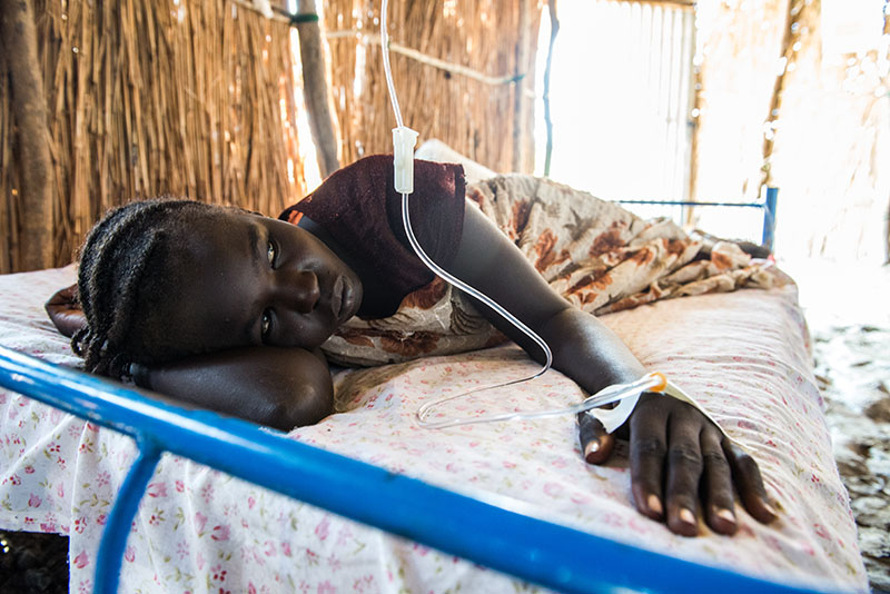 Medical Needs IMA travels with fleeing South Sudan people